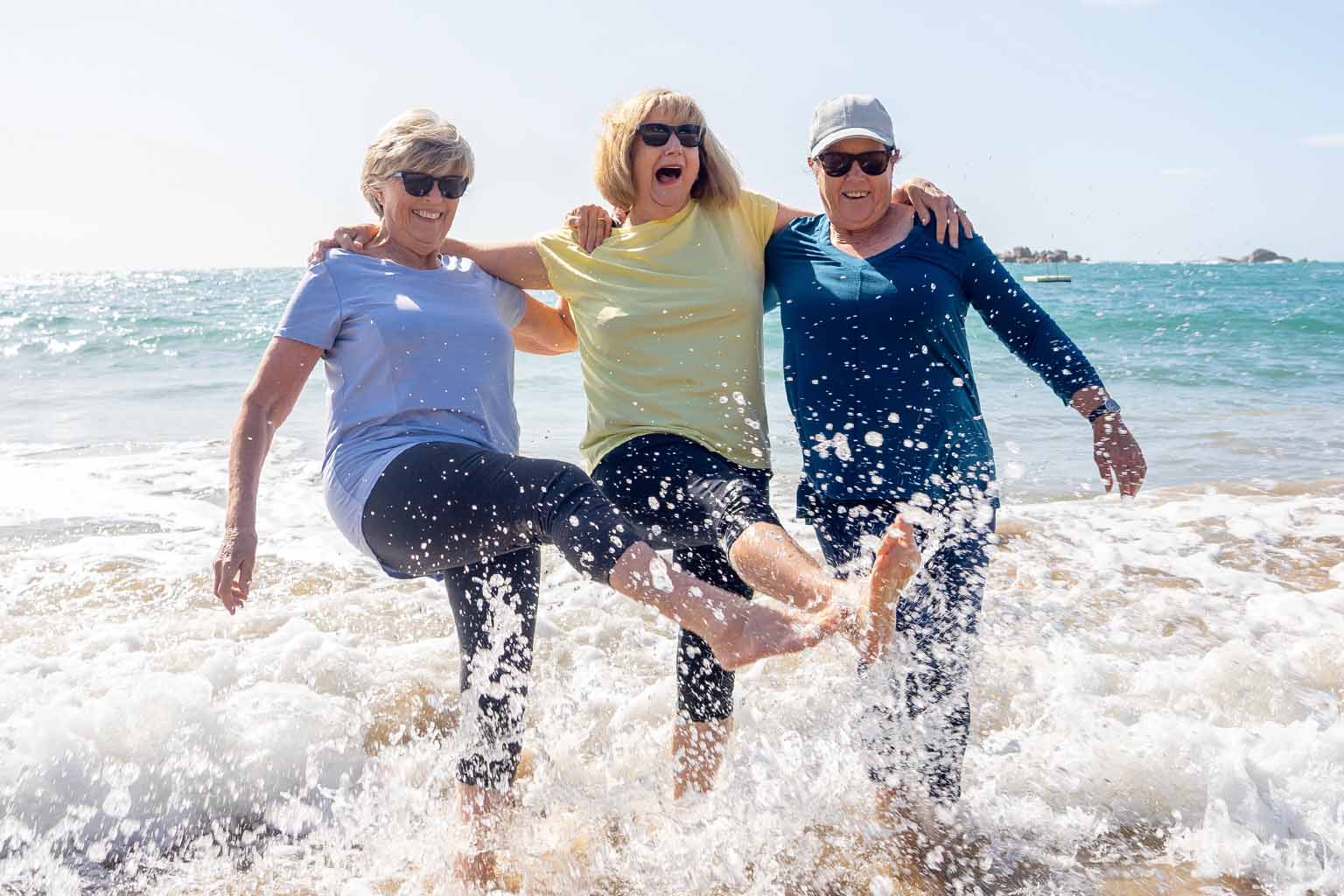 Healthy Fit-4-Fun women having fun