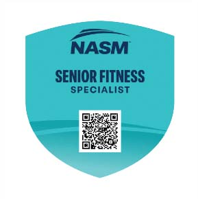 NASM Senior Fitness Specialist Certification Logo NASM Senior Fitness Specialist Certification Logo